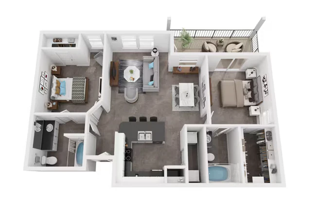 B1 - Hidden Oaks 0337 floor plan